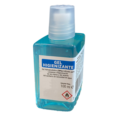 Gel hidroalcohólico 100 ml (caja 15 unidades)