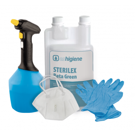 Kit de desinfección profesional